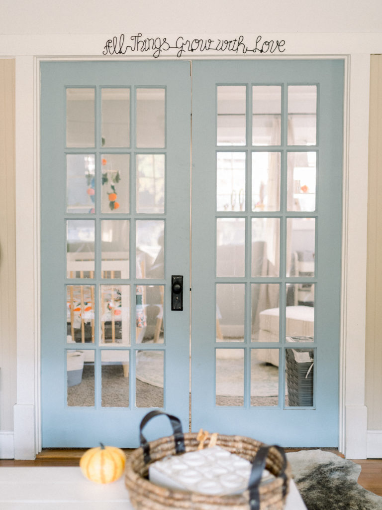 blue french doors all things grow with love